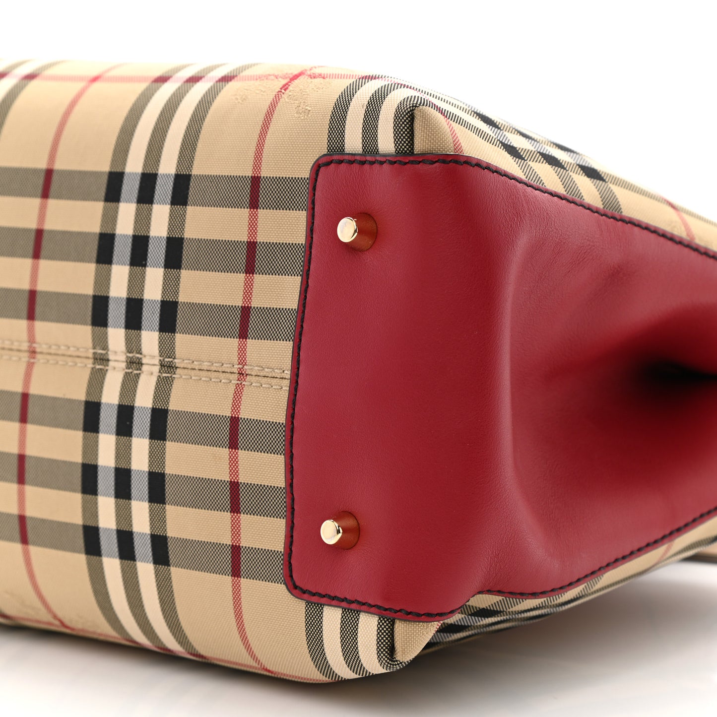 Horseferry Check Medium Ballingdon Tote Honey Parade Red