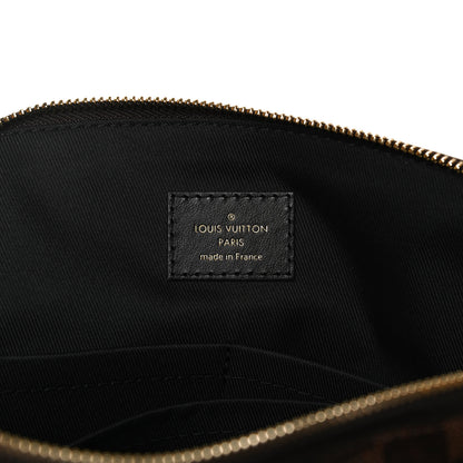 Louis Vuitton Damier Ebene Odeon Tote MM Black 6 of 11