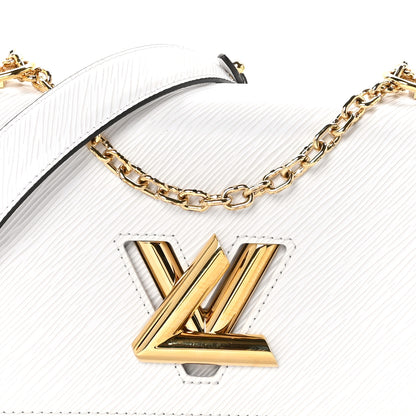Louis Vuitton Epi Twist Shoulder Bag MM White 8 of 11