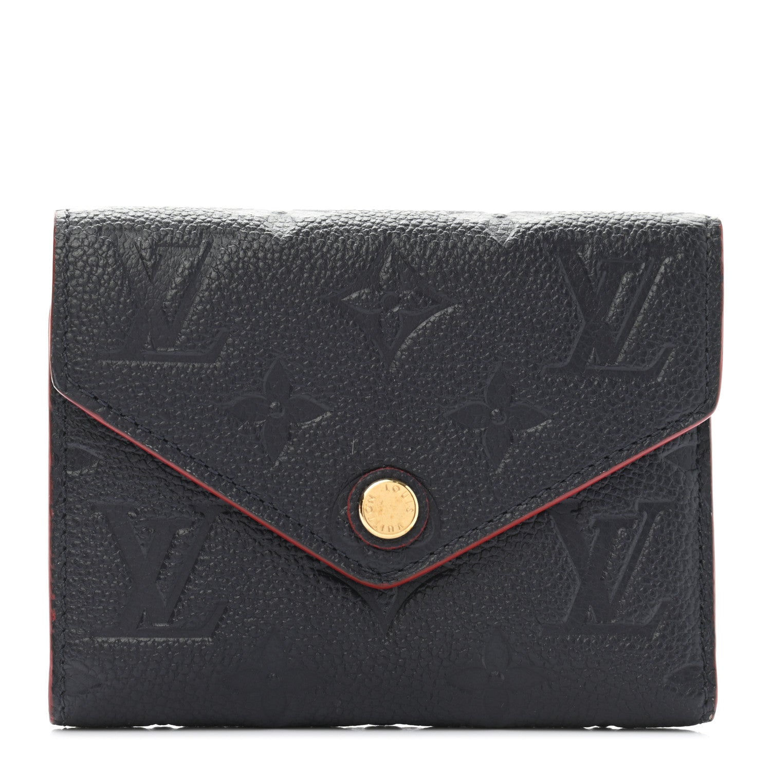 Louis Vuitton Empreinte Victorine Wallet Marine Rouge 1 of 7