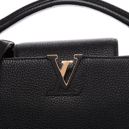 Louis Vuitton Taurillon Capucines BB Black 9 of 9
