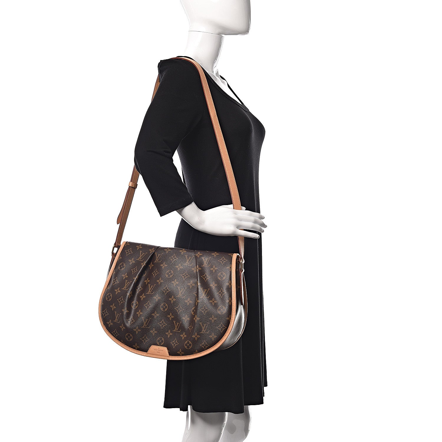 Louis Vuitton Monogram Menilmontant MM 2 of 11