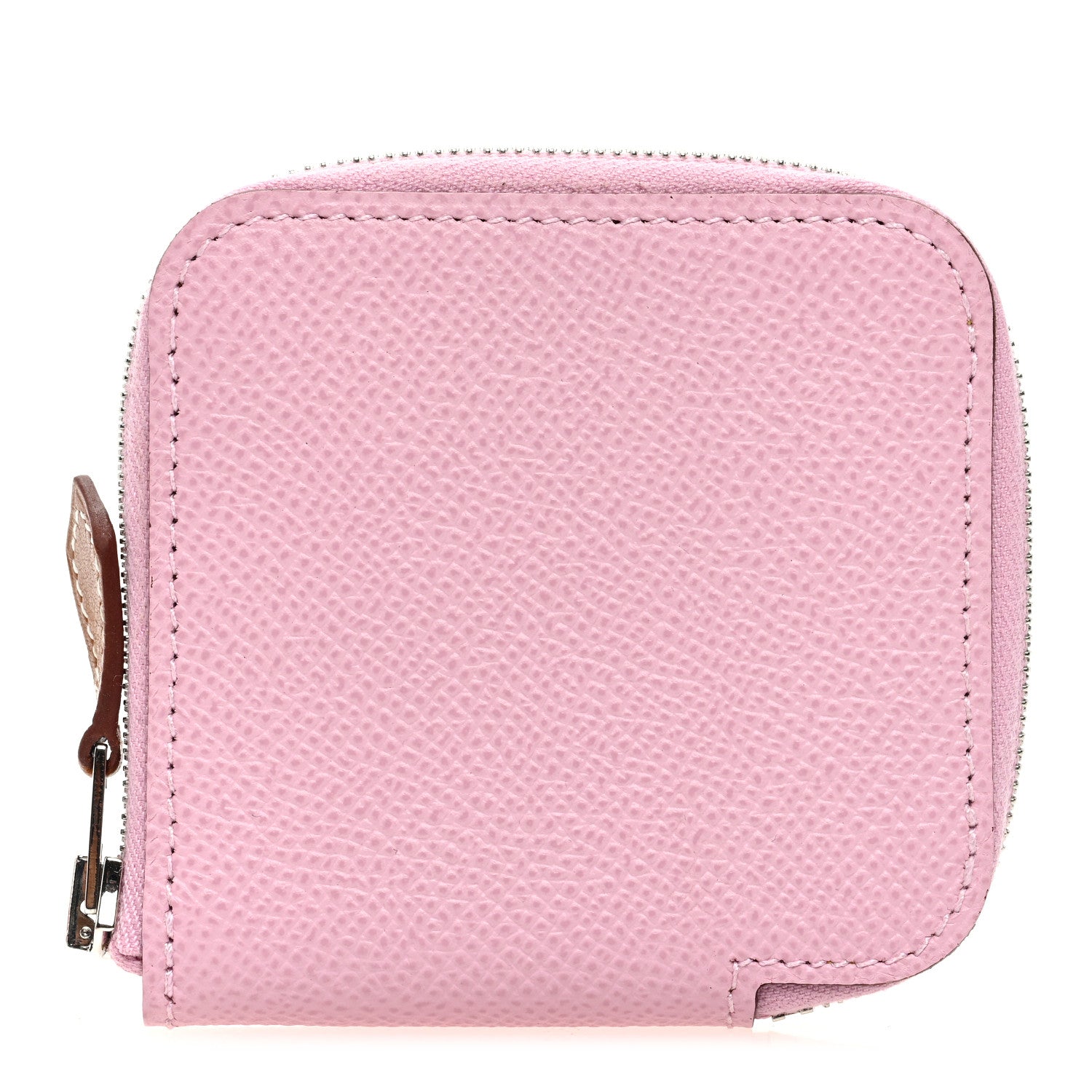 Hermes Epsom Silk'In Compact Wallet Mauve Sylvestre 1 of 8