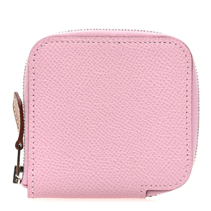 Hermes Epsom Silk'In Compact Wallet Mauve Sylvestre 1 of 8