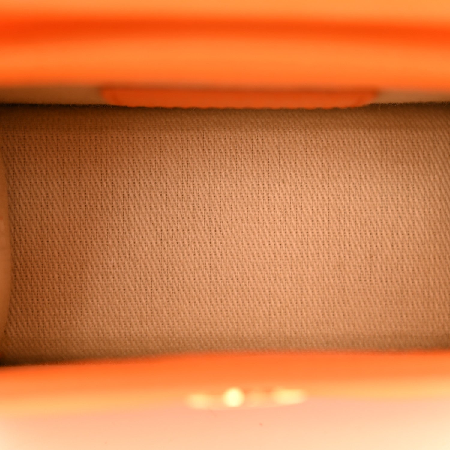 Jacquemus Grained Calfskin Le Chiquito Orange 5 of 9
