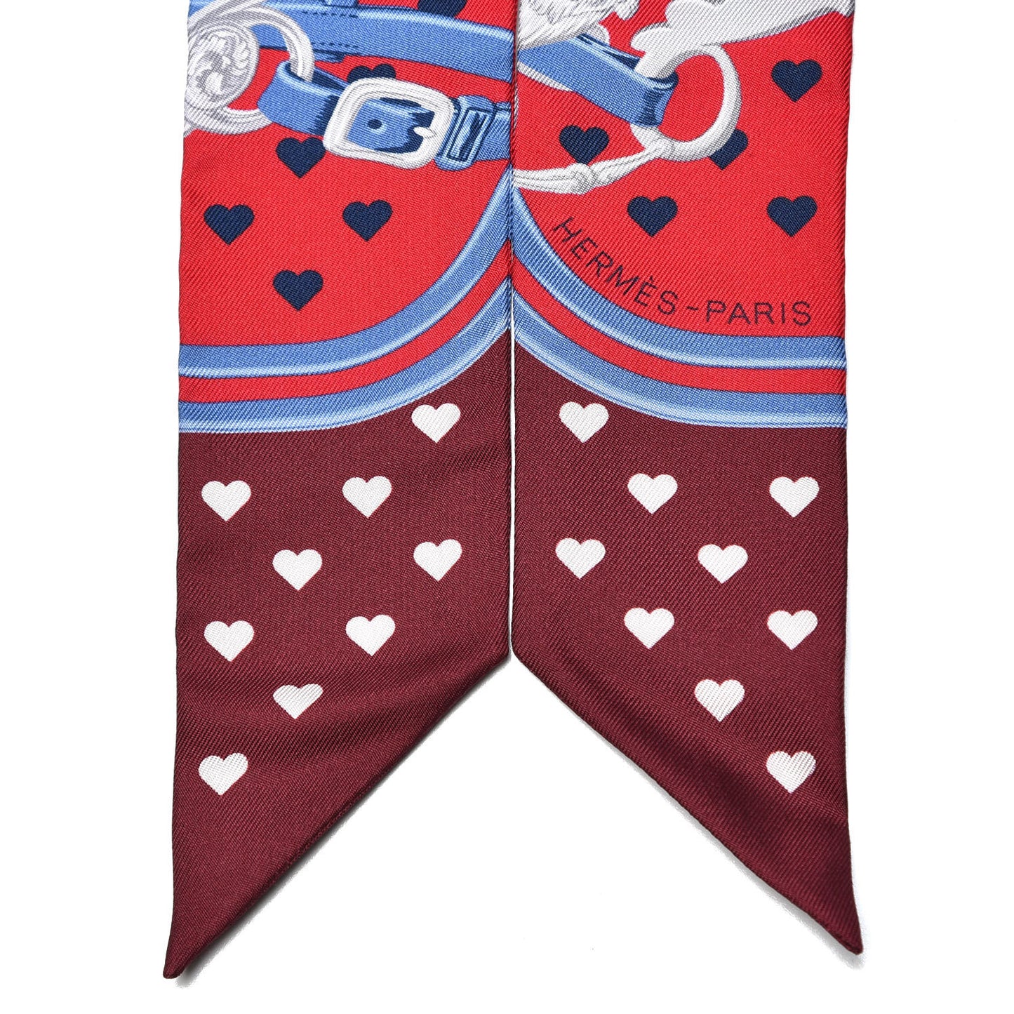 Silk Brides de Gala Love Twilly Rouge Bleu Bordeaux