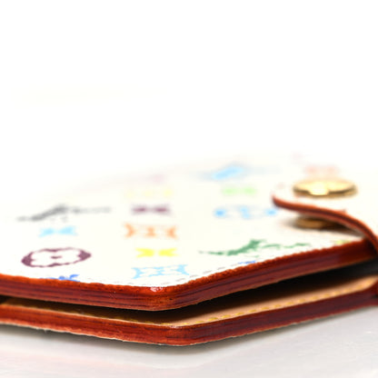 Louis Vuitton Monogram Multicolor Carnet de Bal Mini Agenda Cover White 9 of 9