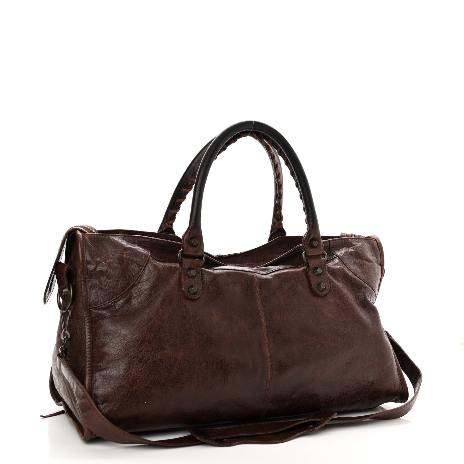 Balenciaga Agneau Classic Hardware Part Time Cigare Fonce 3 of 10