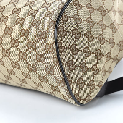 Gucci Monogram Travel Backpack Dark Brown 10 of 10