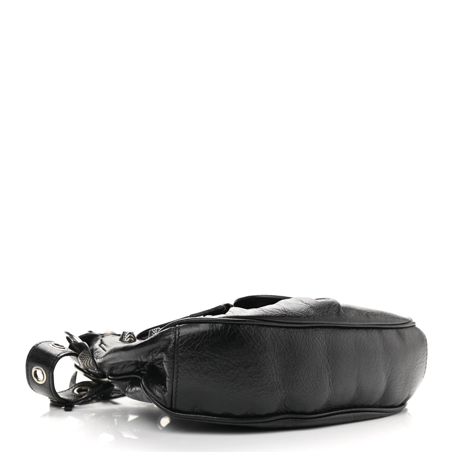 Agneau Arena Le Cagole Shoulder Bag XS Black