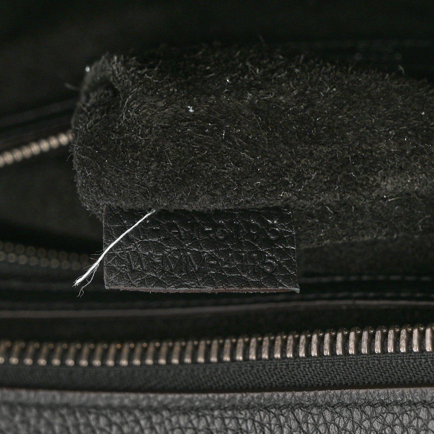 Celine Drummed Calfskin Mini Luggage Black 7 of 10