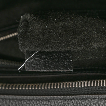 Celine Drummed Calfskin Mini Luggage Black 7 of 10