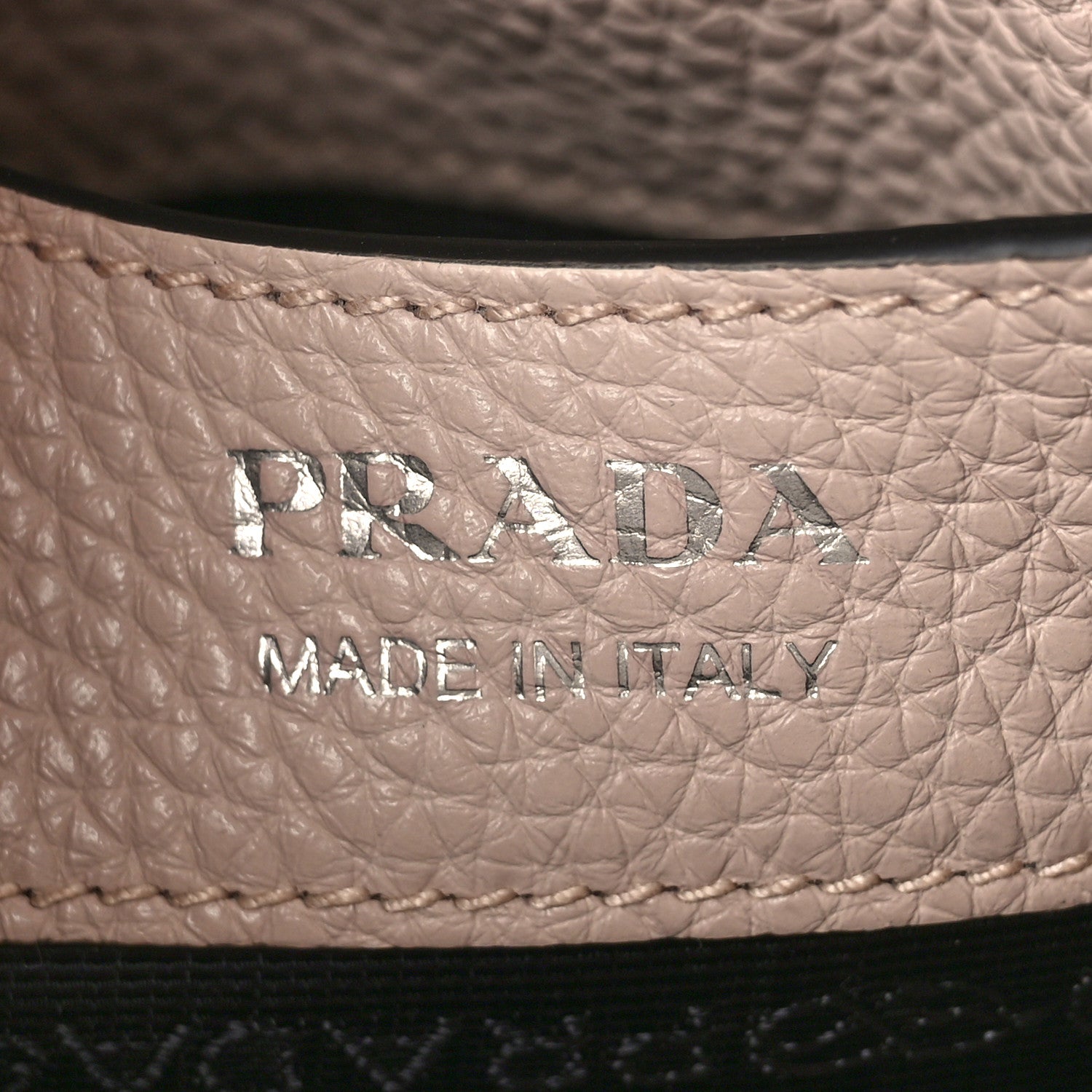 Prada Vitello Daino Soft Small Zippered Top Handle Bag Ninfea 6 of 8