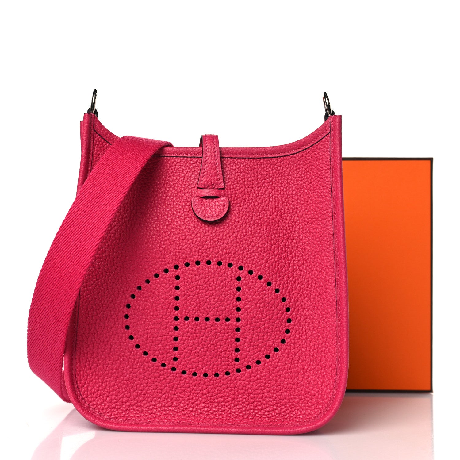 Hermes Taurillon Maurice Evelyne TPM Rose Mexico 10 of 10