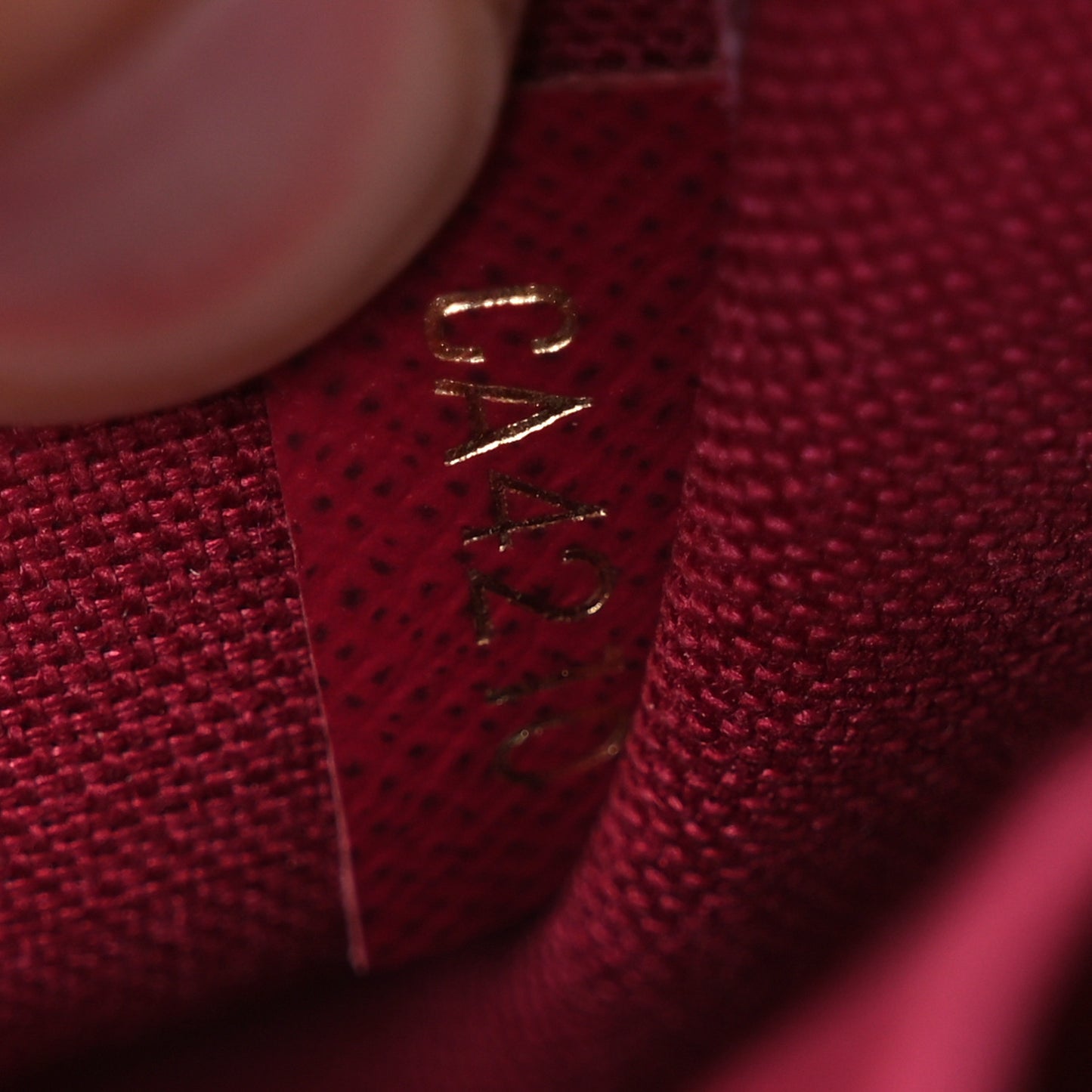 Monogram Pochette Felicie Chain Wallet Fuchsia