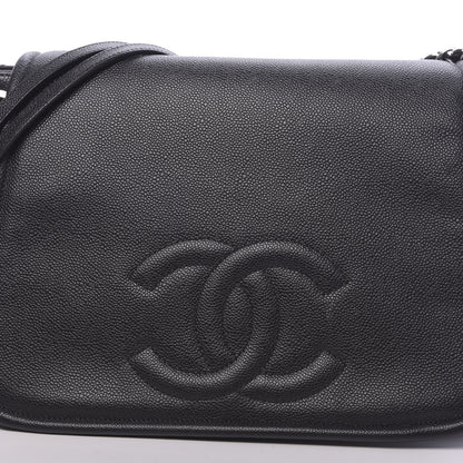 Chanel Caviar Timeless CC Accordion Flap Black 8 of 10