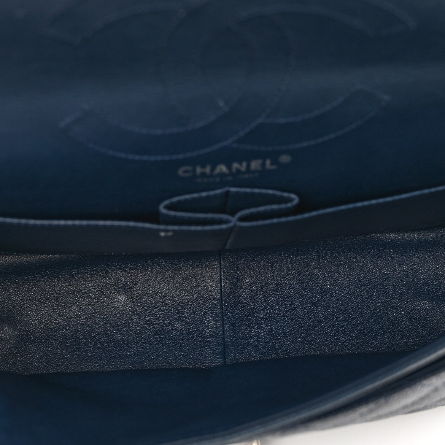 Chanel Caviar Quilted 2.55 Reissue 226 Flap Navy Blue 6 of 14