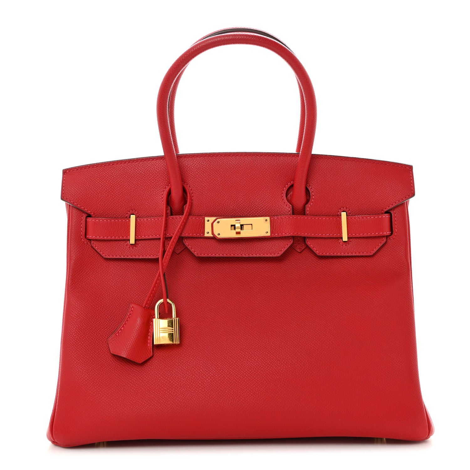 Hermes Epsom Birkin 30 Rouge Casaque 1 of 10