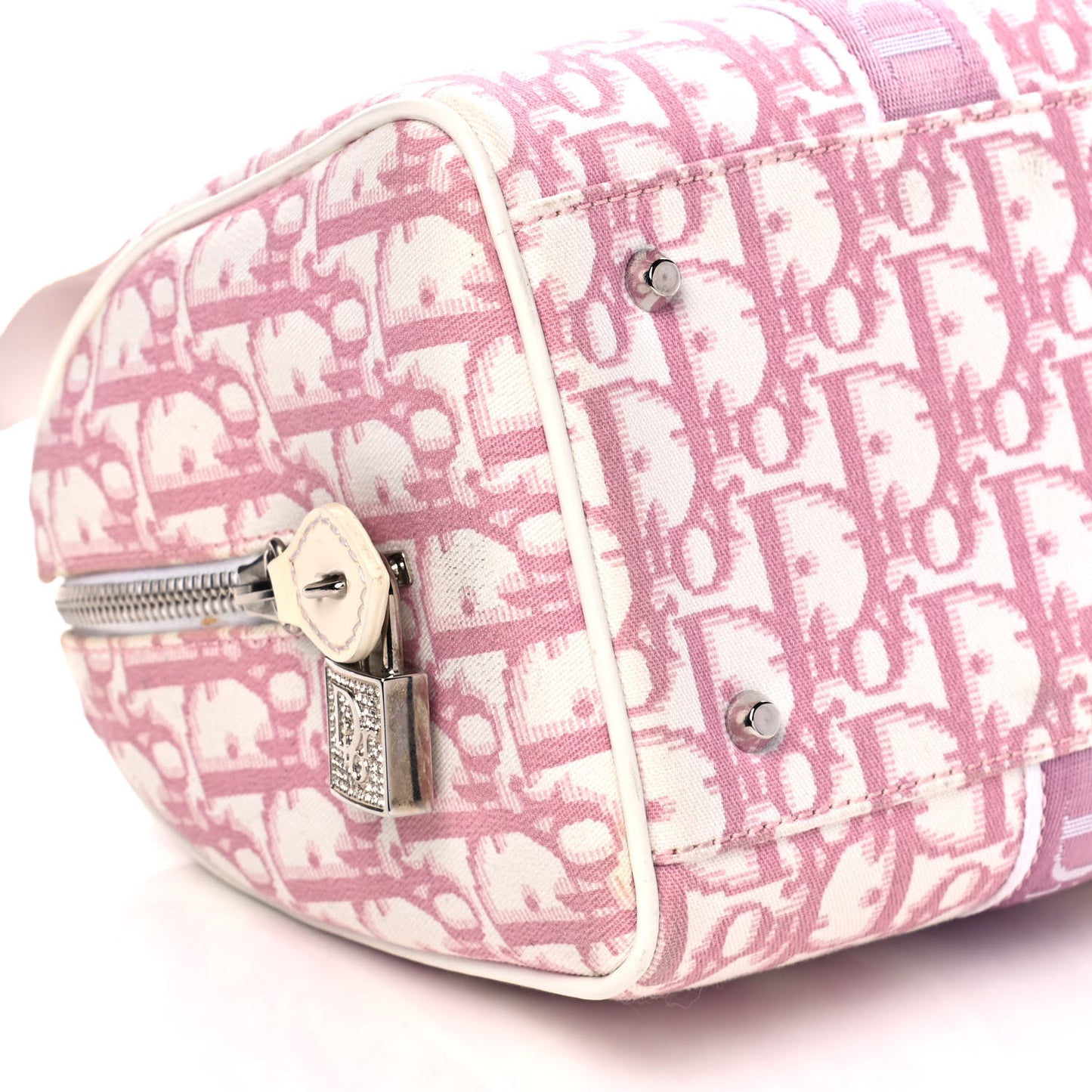Monogram Girly Boston Pink