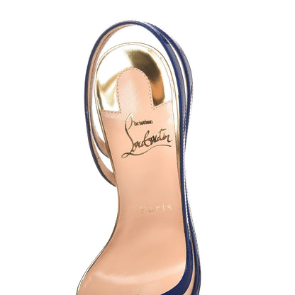 Christian Louboutin Patent PVC Paralili 100 Pumps 36 Corazon 6 of 13