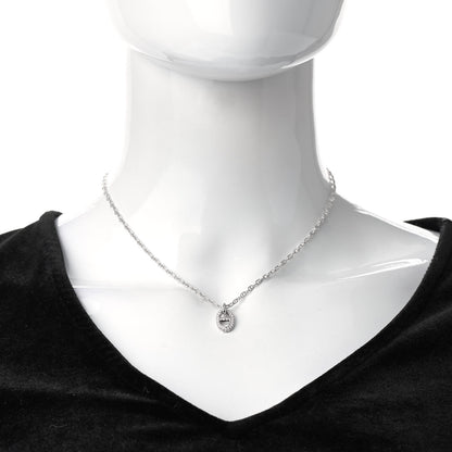 Hermes 18K White Gold Diamond New Farandole Pendant Necklace 2 of 5