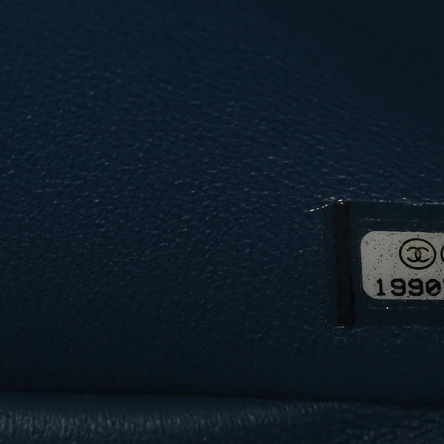 Chanel Caviar Quilted Jumbo Double Flap Blue 7 of 9