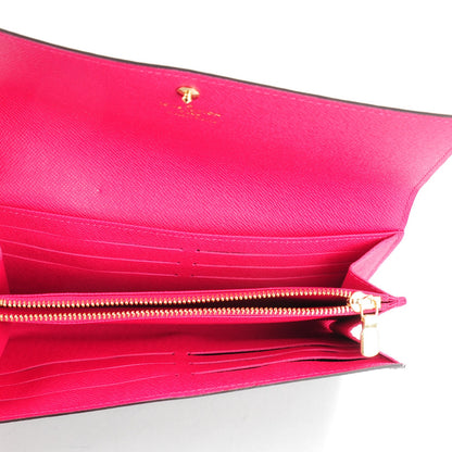 Louis Vuitton Monogram 2015 Christmas Animation Sarah Wallet Hibiscus 5 of 7