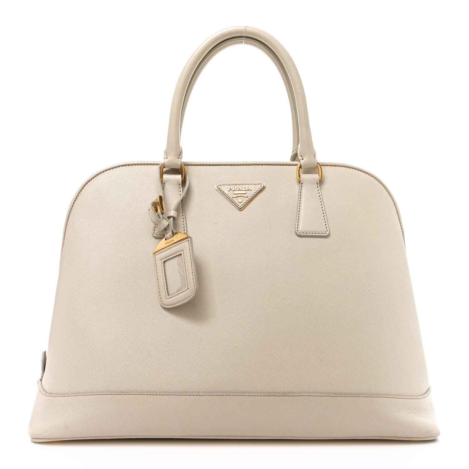 Prada Saffiano Lux Open Promenade Tote Talco 1 of 9