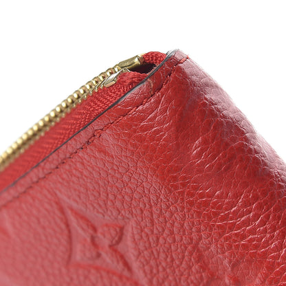 Louis Vuitton Empreinte Clemence Wallet Cherry 8 of 8