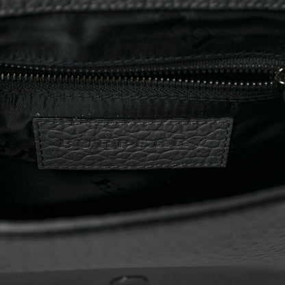 Burberry Grainy Calfskin Heritage Grain Mini Crossbody Bag Grey 6 of 9