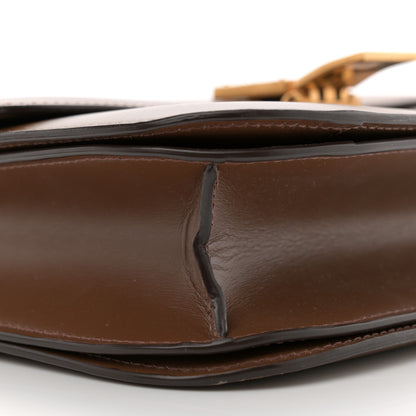 Celine Smooth Calfskin Medium Classic Box Flap Bag Camel 9 of 14