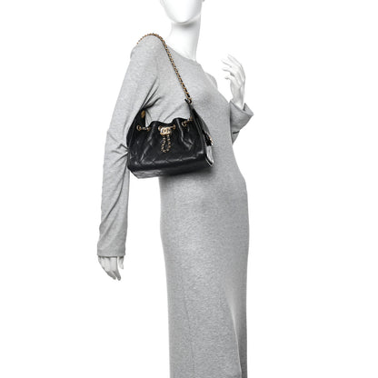 Chanel Caviar Quilted Mini Chanel 25 Handbag Black 2 of 11