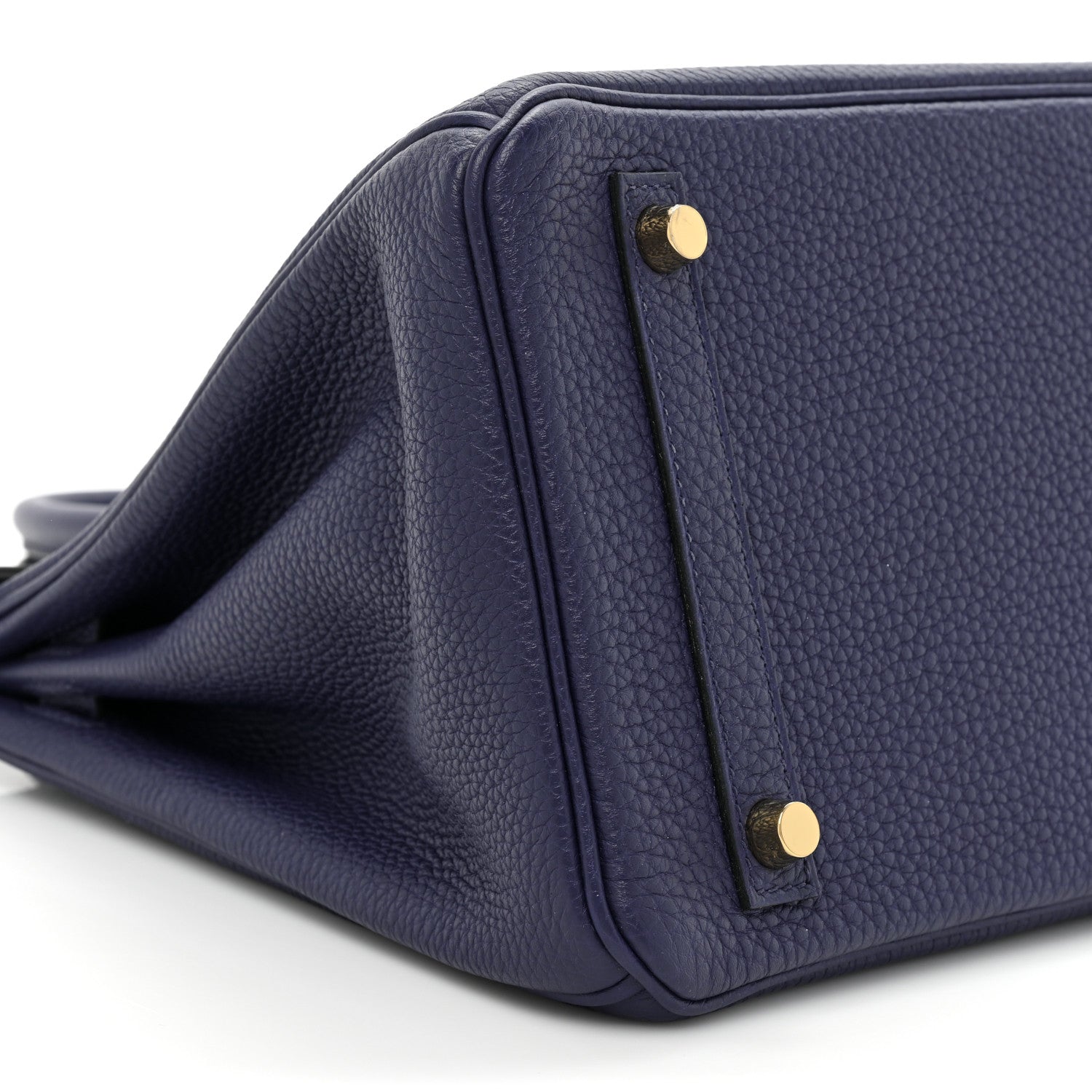 Hermes Togo Birkin 30 Bleu Encre 8 of 9