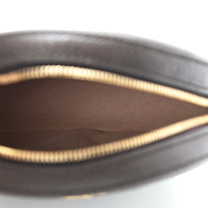Gucci GG Supreme Monogram Web Mini Ophidia Round Shoulder Bag Brown 5 of 10