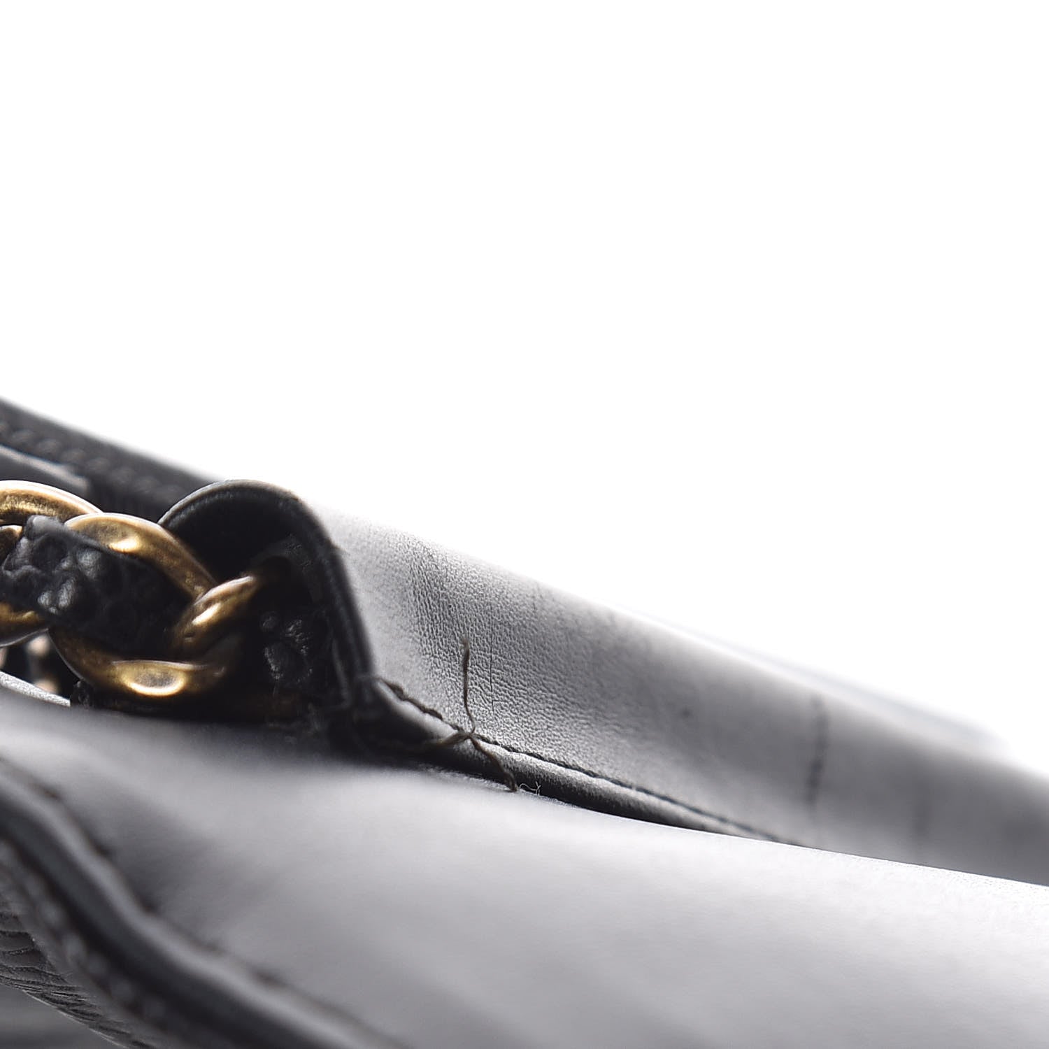 Chanel Caviar Quilted Boy Wallet On Chain WOC Black 10 of 14