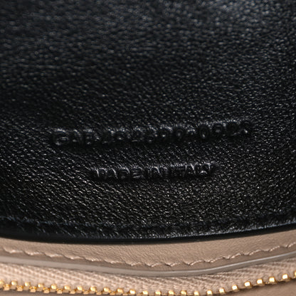 Saint Laurent Calfskin Y Quilted Monogram Small Loulou Chain Satchel Dark Beige 7 of 10
