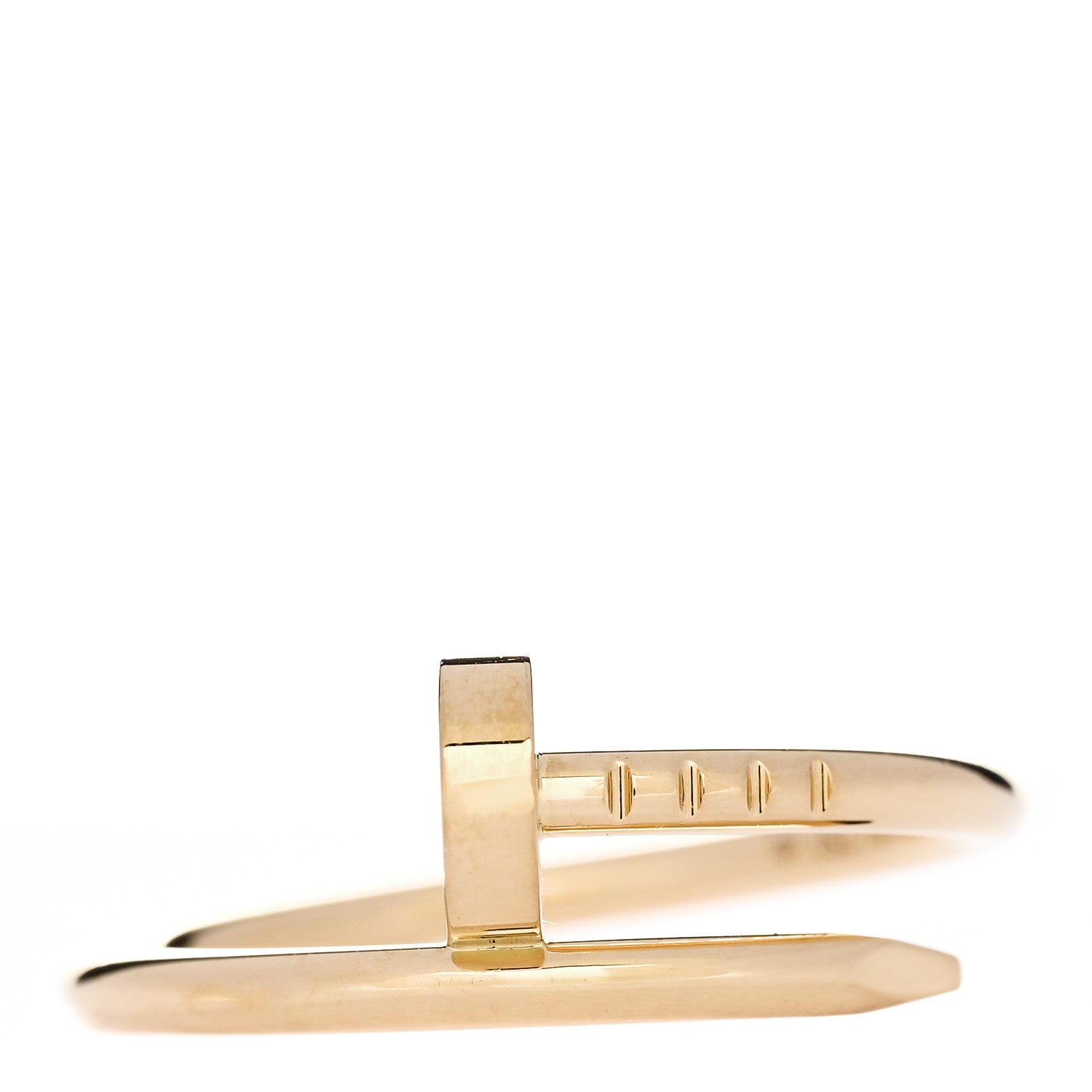 Cartier 18K Yellow Gold Small Juste Un Clou Ring 51 5.75 1 of 5