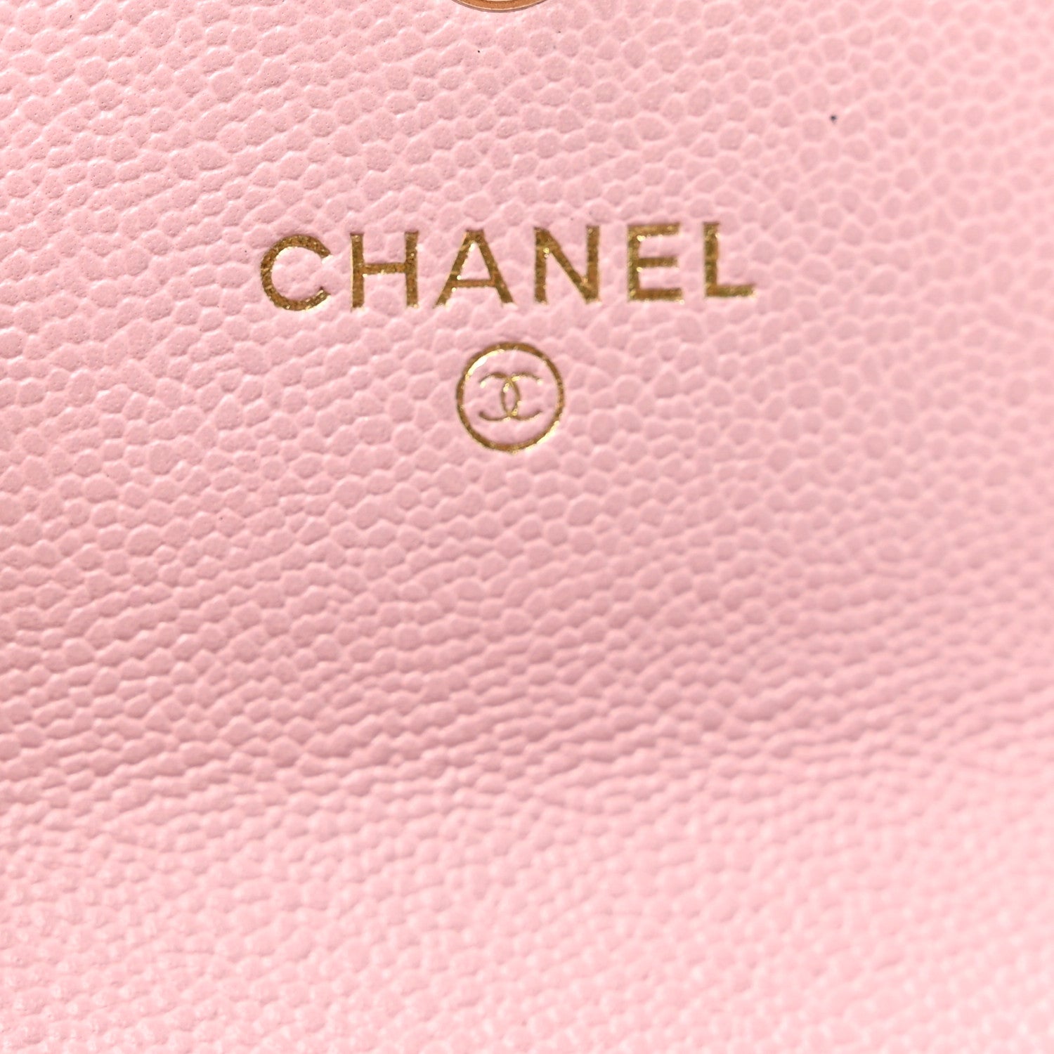 Chanel Caviar Quilted Studded CC Flap Card Holder Light Pink 6 of 8