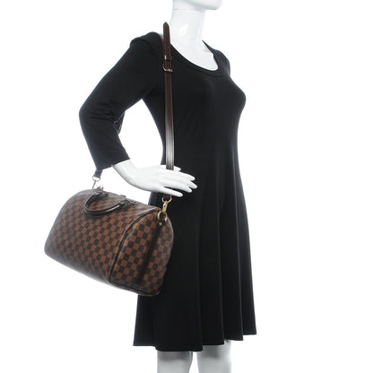 Louis Vuitton Damier Ebene Speedy Bandouliere 30 3 of 9