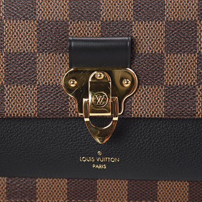 Louis Vuitton Damier Ebene Vavin Chain Wallet Black 9 of 9
