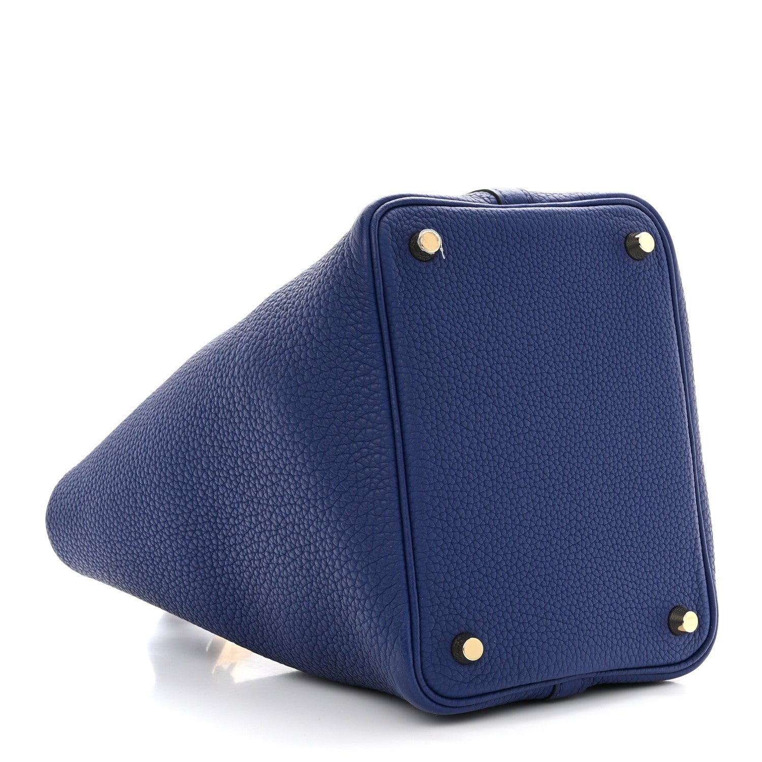 Hermes Taurillon Clemence Picotin Lock 18 PM Bleu Saphir 4 of 11