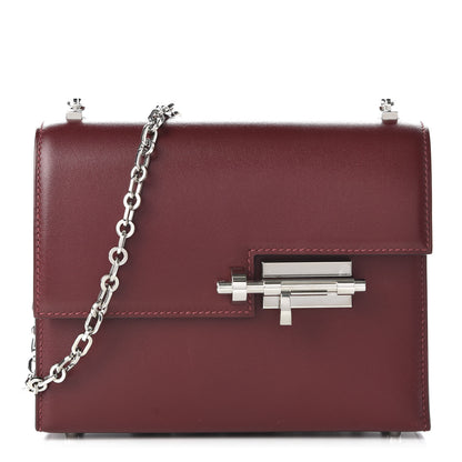 Hermes Tadelakt Mini Verrou Chaine Bag Rouge H 1 of 10