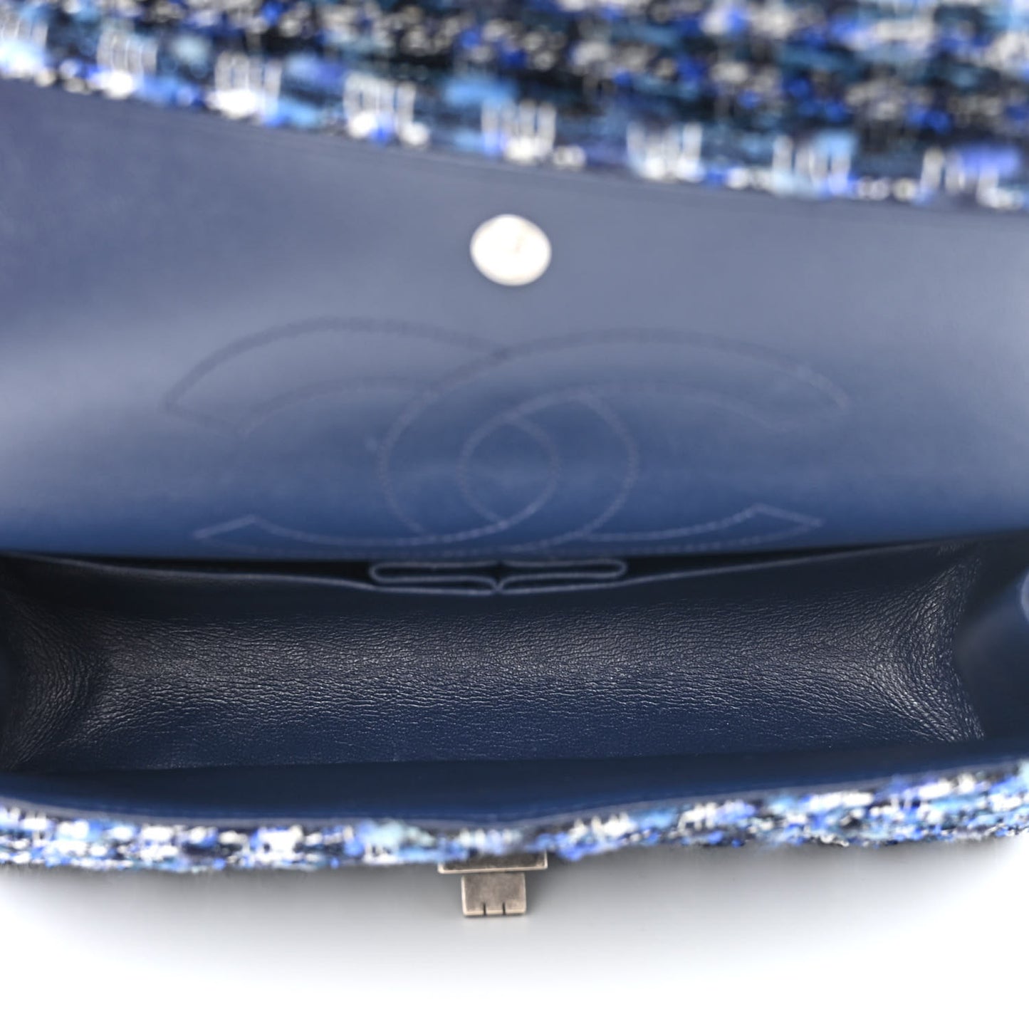 Tweed Quilted 2.55 Reissue 225 Flap Blue