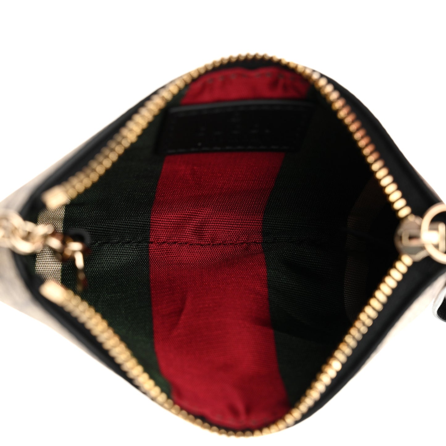 GG Supreme Monogram Selleria Key Case Brown