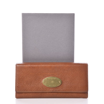 Mulberry Natural Vegetable Tanned Continental Wallet Oak 9 of 9