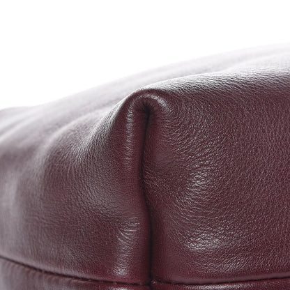 Burberry Calfskin House Check Little Crush Deep Claret 8 of 9
