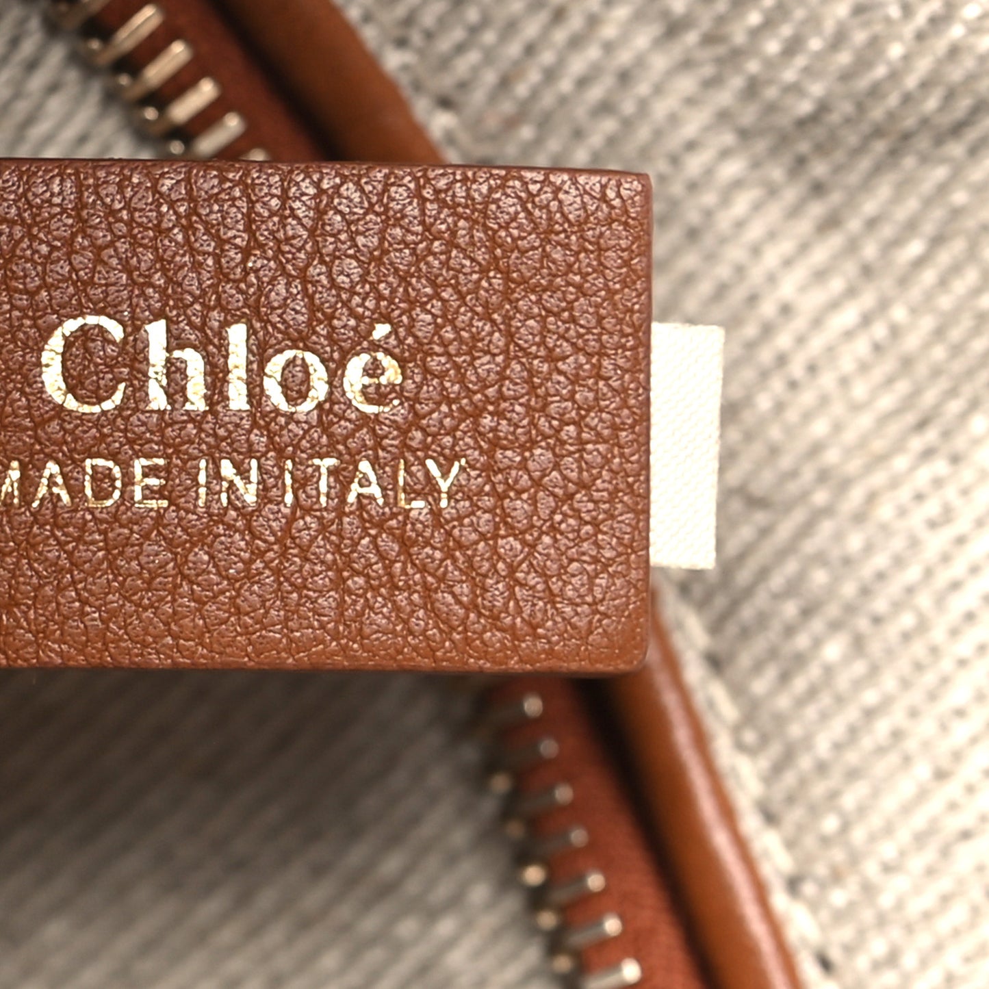 Grained Calfskin Medium Penelope Shoulder Bag Caramel