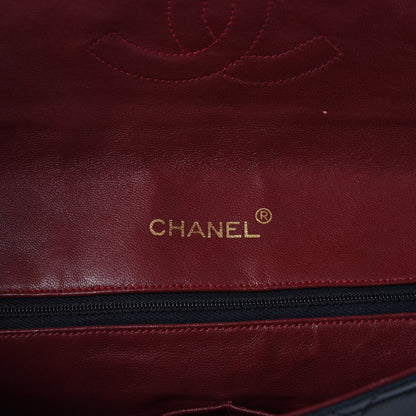 Chanel Lambskin Quilted Medium Single Flap Black 7 of 15