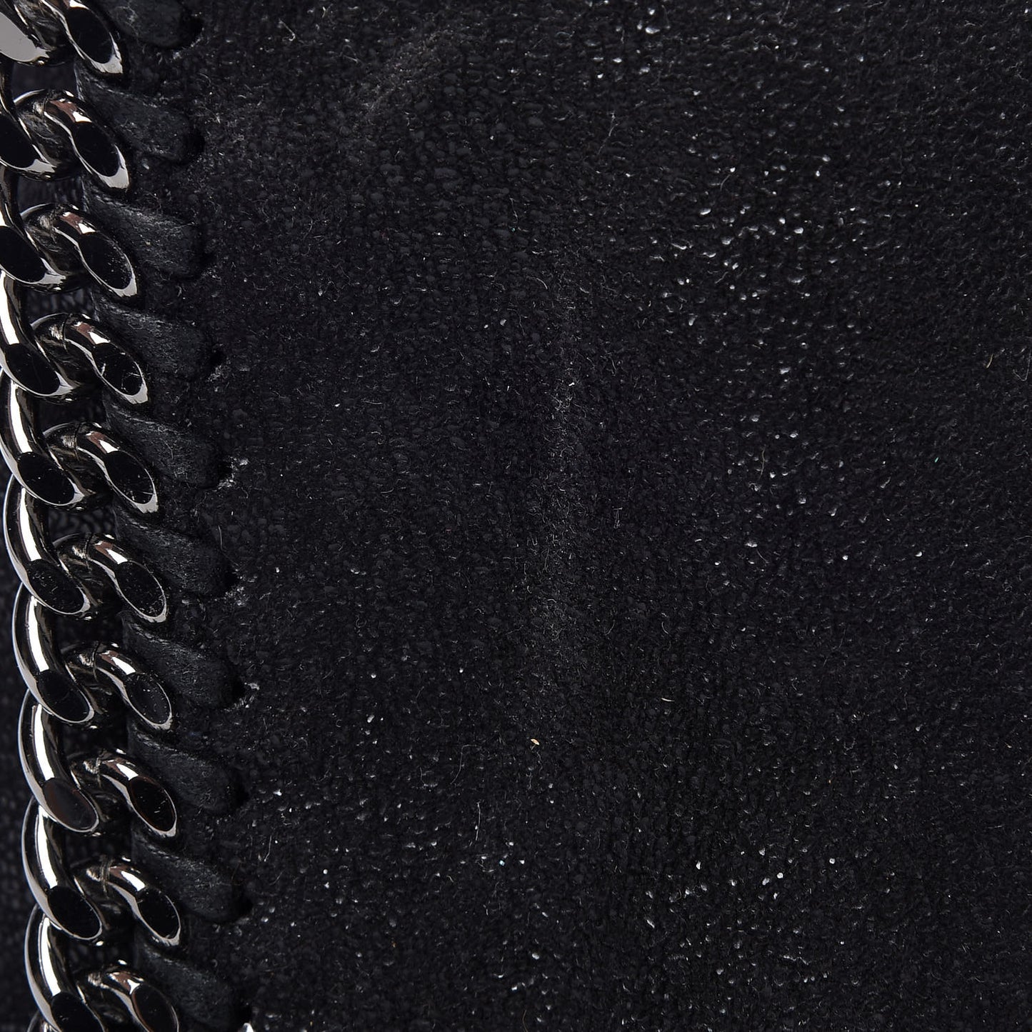 Shaggy Deer Small Falabella Tote Black