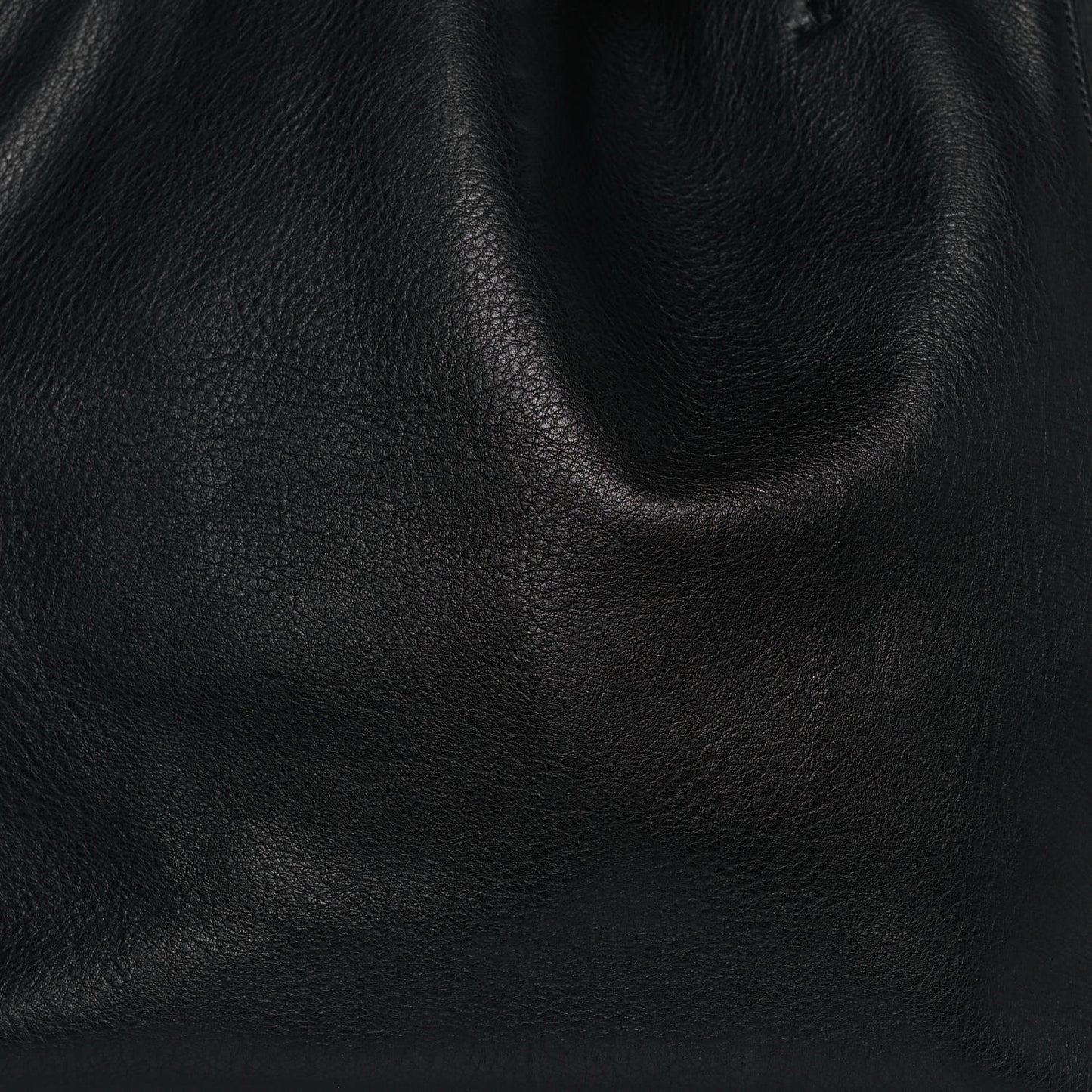 Soft Grained Calfskin Small Belt Cabas Phantom Black